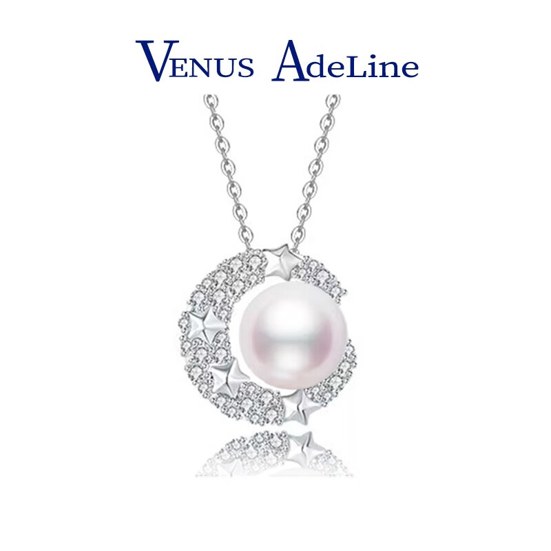 VENUS ADELINE 時(shí)尚珍珠品牌VA 星月珍珠項(xiàng)鏈 券后159元