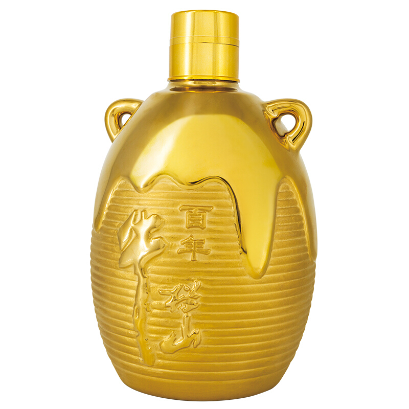 牛栏山 百年陈酿 金罐 52%vol 浓香型白酒 500ml 单瓶装 128元