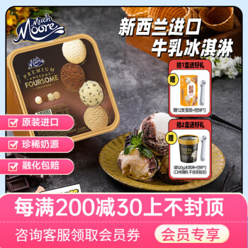 玛琪摩尔 MUCHMOORE 渴望四合一冰淇淋 2L