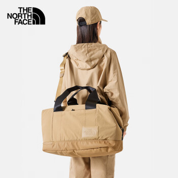 THE NORTH FACE 北面 旅行包户外背提两用收纳便捷81DX 1XF/卡其色