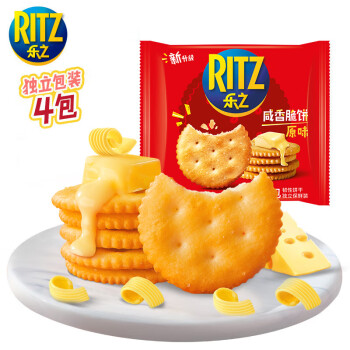 RITZ 卡夫樂 薄片餅干 原味 400g