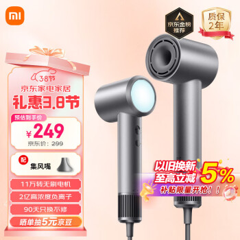 米家 MIJIA GSH501SST 電吹風(fēng) 霧茶灰