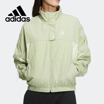 adidas 阿迪達(dá)斯 外套女裝春秋運(yùn)動(dòng)服NEO梭織舒適透氣訓(xùn)練立領(lǐng)夾克HS8843 A/M