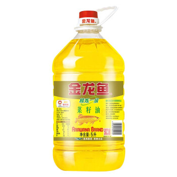 金龍魚 精煉一級 菜籽油 5L