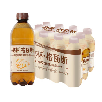 秋林·格瓦斯 Qiulin 秋林·格瓦斯 蜂蜜格瓦斯 350ml*12瓶