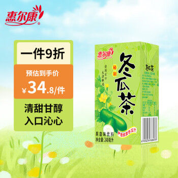 惠爾康 冬瓜茶248ml*24盒