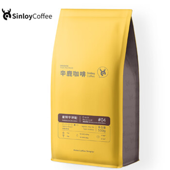 辛鹿咖啡 SinloyCoffee 重度烘焙 曼特宁拼配咖啡豆 500g