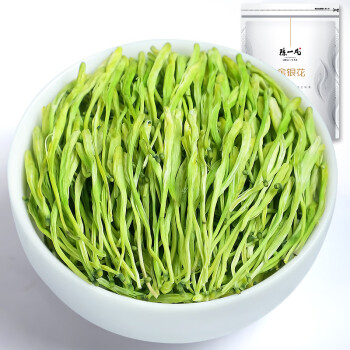 移动端：陈一凡 金银花茶 精选无硫封丘金银花 搭菊花茶泡水喝的花草茶袋装100g  金银花100g
