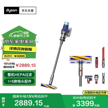 戴森 dyson V12 Detect Slim Fluffy 手持無線吸塵器