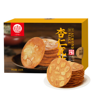 稻香村 药食同源 杏仁瓦片160g