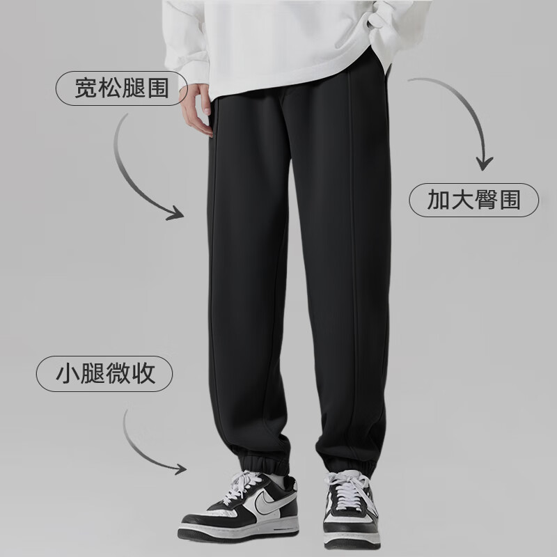 班尼路 牌砸！断码清仓！280g重磅休闲裤 （任选2件） 41.4元（需买2件，需用券）