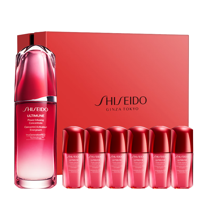 38節(jié)、PLUS會員：資生堂（SHISEIDO）紅妍肌活精華露Ⅲ 75ml +贈10ml *6 752.27元（需湊單）