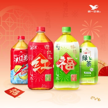 移动端、京东百亿补贴：统一 绿茶 1L*8瓶整箱装