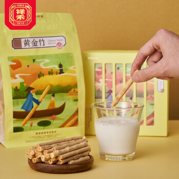 祥禾饽饽铺 黄金竹芝士脆 100g