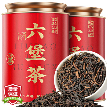 移动端：七春 茶叶六堡茶黑茶 2020年广西梧州窖藏熟茶500g春节年货