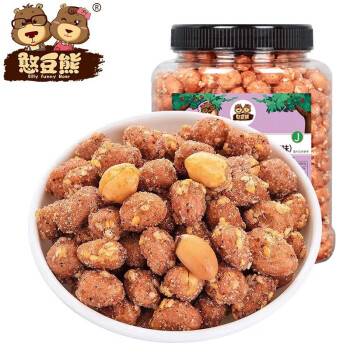 憨豆熊 琥珀花生米香辣味500g