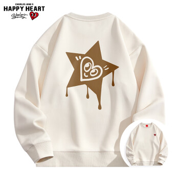 查尔斯桃心 CHARLES JANG'S HAPPY HEART 男女情侣款卫衣 100137797338
