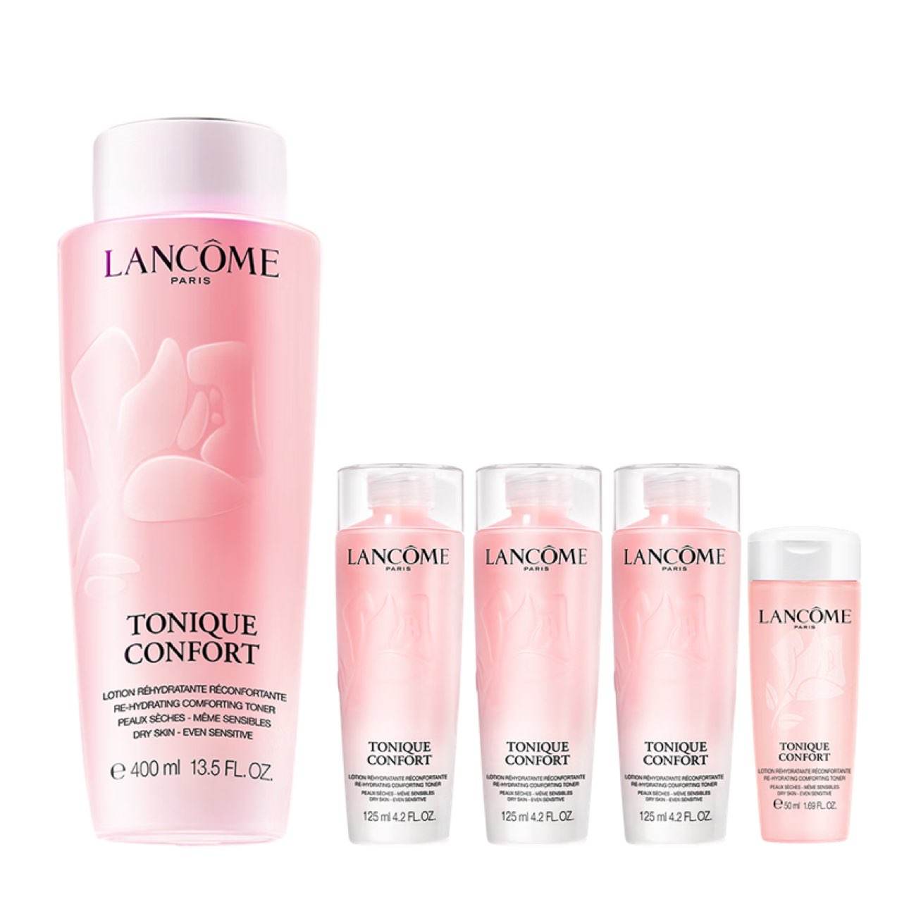 微信端：LANCOME 兰蔻 大粉水 全新清滢保湿柔肤水 400ml（赠同款125ml*4+50ml）+凑单 357.5元（需凑单）