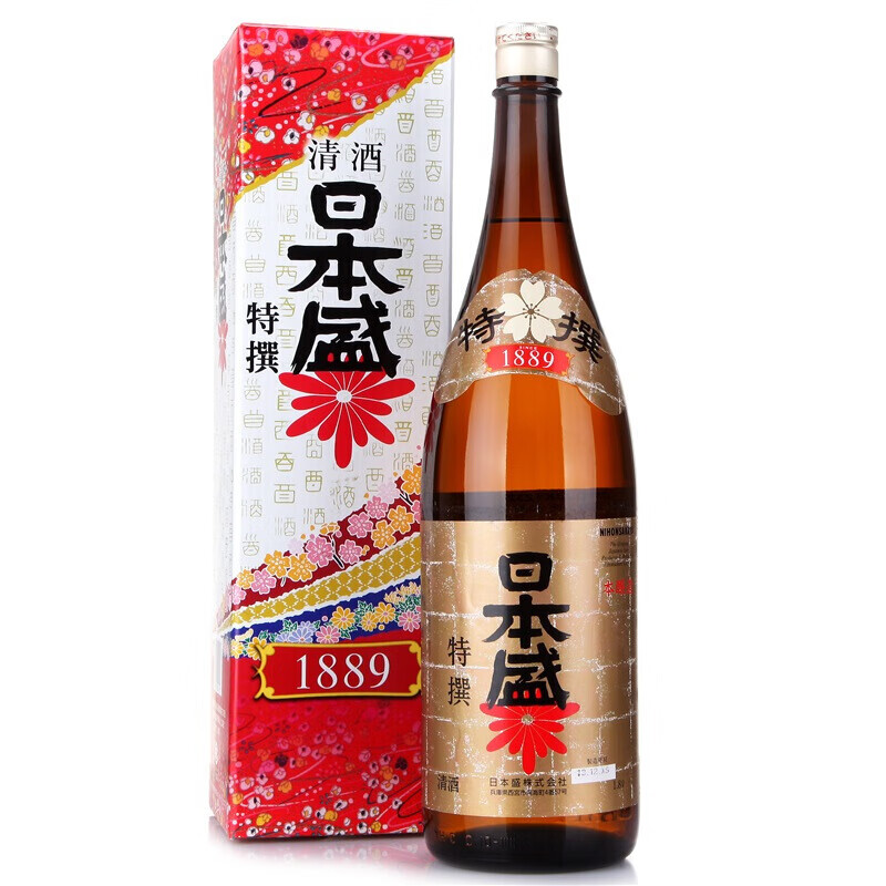 日本盛 Nihonsakari 特選本釀造清酒 1800mL 單瓶裝 131元