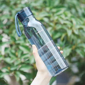 LOCK&LOCK ECO ABF644BLU 塑料運動水杯 550ml 藍色