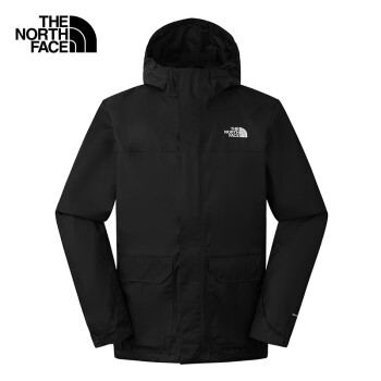 THE NORTH FACE 北面 沖鋒衣男山系戶外登山露營(yíng)防水夾克單層24 8AUK 4H0 3XL