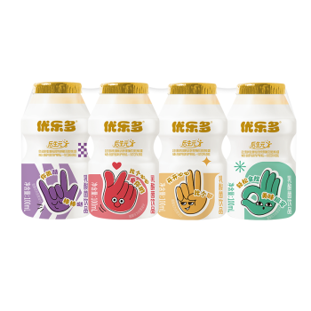 优乐多 Yakult 优乐多 乳酸菌饮品 100ml*4瓶