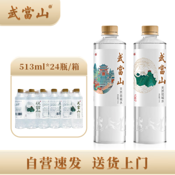 武當山 天然弱堿水 513ml*24瓶