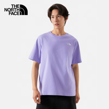 THE NORTH FACE 北面 短袖T恤男戶外舒適透氣休閑短袖88GC 紫色/PJO XL