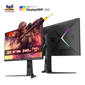 優(yōu)派 27英寸原廠背光 2K 240Hz 猛擎系列電競(jìng)顯示器VX2781