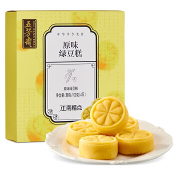 五芳斋 绿豆糕 100克 原味 25g*4