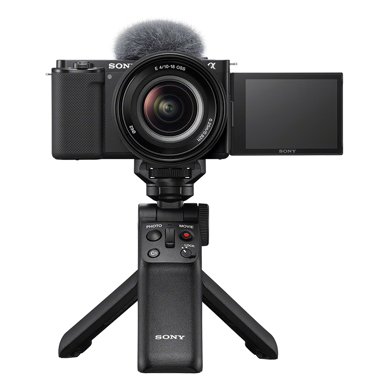 限地区、plus:索尼（SONY）ZV-E10L APS-C半画幅微单相机 E64A存储卡电池蓝牙手柄套装 美肤拍照 精准对焦 VLOG 黑色 5158.23元