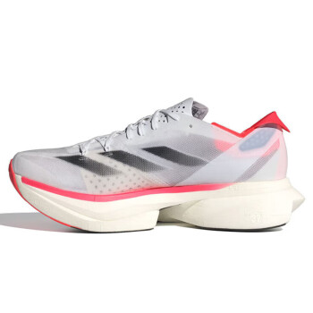 移動(dòng)端、京東百億補(bǔ)貼：adidas 阿迪達(dá)斯 adizero系列 Adizero Adios Pro 3 中性跑鞋 IE1053 白黑紅 40.5