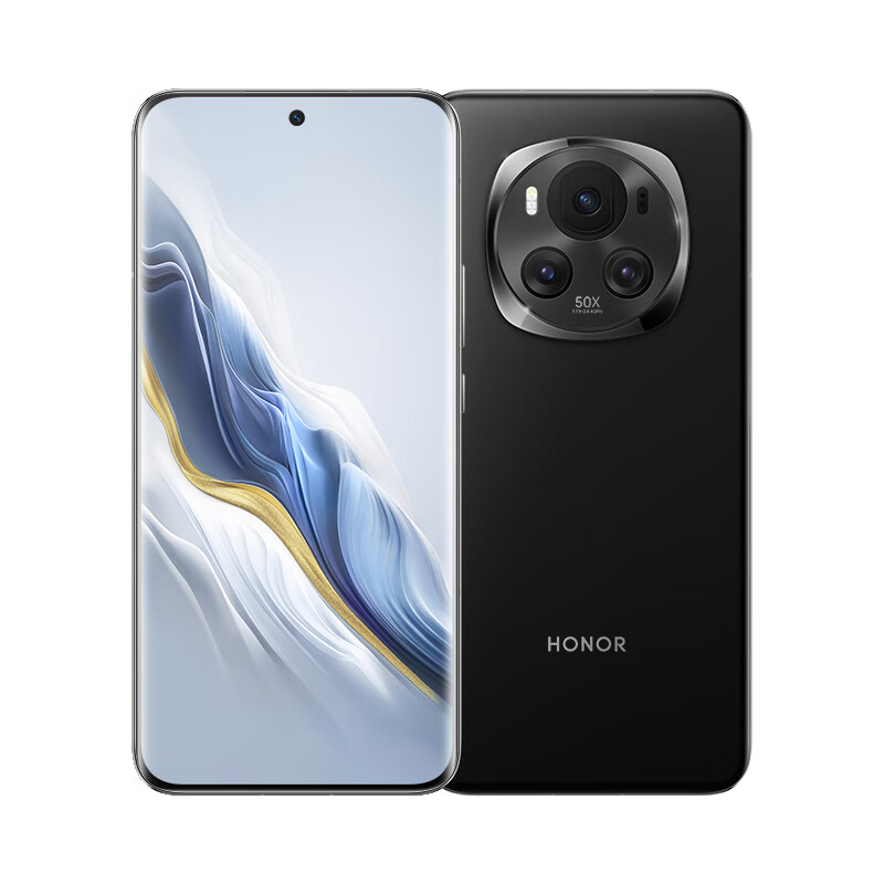 荣耀 HONOR Magic6 5G手机 12GB+256GB 绒黑色 券后3399元