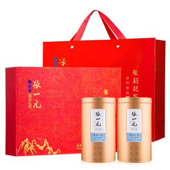 移動端、京東百億補(bǔ)貼：張一元 茉莉花茶云葉香珠300g禮盒