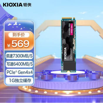 铠侠 1TB SSD固态硬盘 NVMe M.2接口 EXCERIA Pro  SE10 系列（PCIe 4.0 产品）