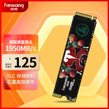 梵想 256G SSD固态硬盘 M.2接口NVMe协议PCIe3.0 TLC颗粒 台式机笔记本电脑适用 S500