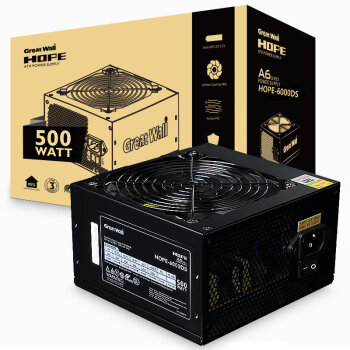 长城 HOPE-6000DS 非模组ATX电源 500W