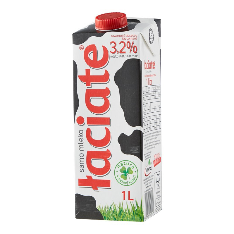 Laciate 兰雀 全脂牛奶 1L*12 券后63.91元