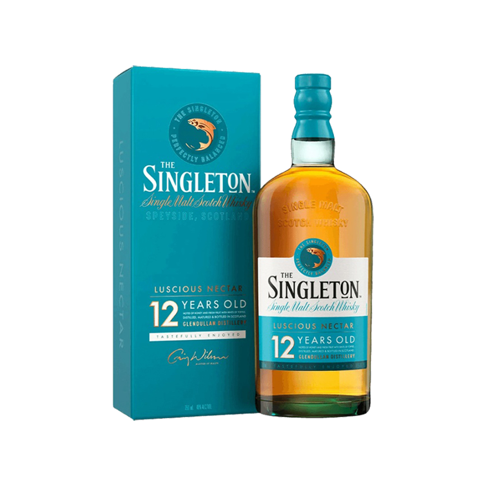 THE SINGLETON 蘇格登 Singleton）達(dá)夫鎮(zhèn) 12年 蘇格蘭威士忌 700ml 40度 禮盒裝 洋酒 154.55元（需買2件，需用券）