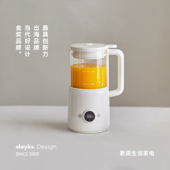 歐萊克 破壁機 豆?jié){機 迷你小型家用料理機 0.6L 1-2人