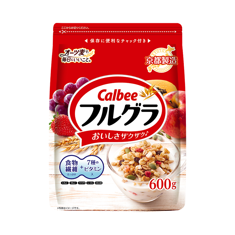 卡乐比（Calbee）经典水果燕麦片600g  146.3元（合36.58元/件）