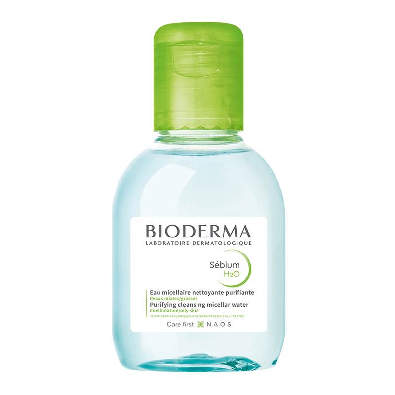 16日0點開始、限1500件：貝德瑪（BIODERMA）凈妍控油溫和凈卸潔膚液100ml 9.9元