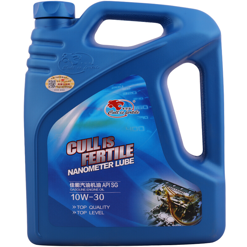 卡尔沃 Cull is fertile 10W-30 SG级 半合成机油 4L 52.87元