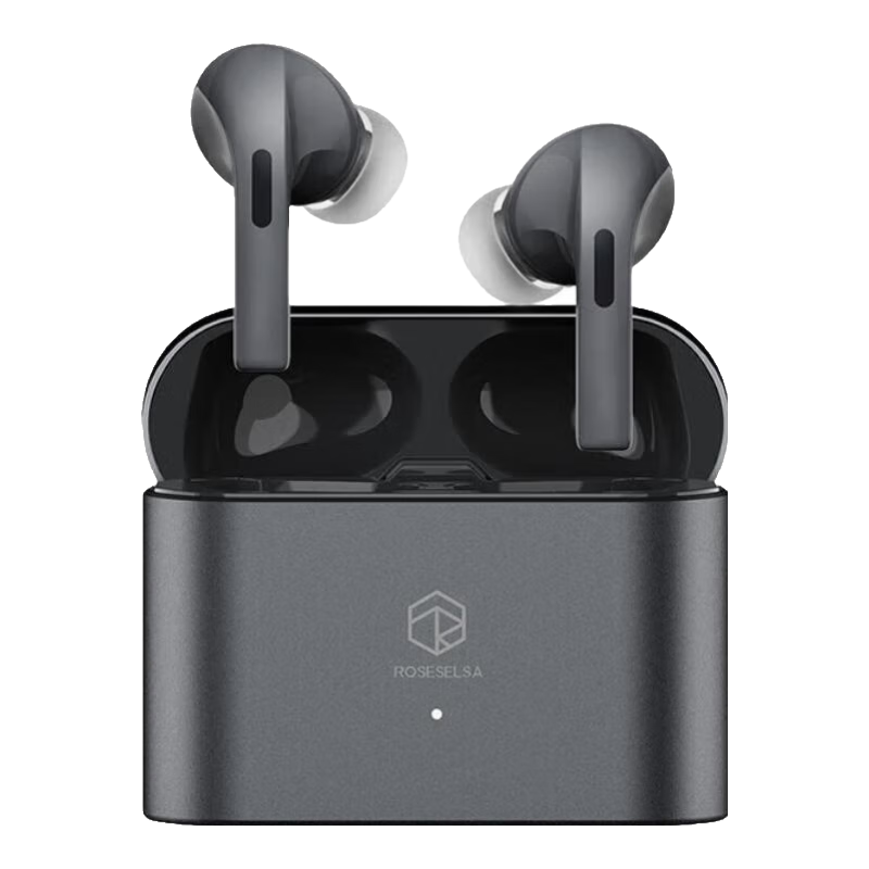 弱水時砂 earfree i5無線藍牙耳機入耳式HiFi音質(zhì) 超長續(xù)航 主動降噪 游戲運動耳機 武士灰  279.7元