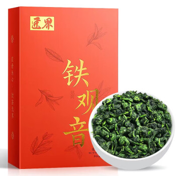 匠界 茶叶铁观音乌龙茶新茶春茶兰花香清香型盒装105g 铁观音105g