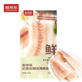 鮮京采 俄羅斯深海狹鱈魚柳 400g（4-5片） 生鮮魚類