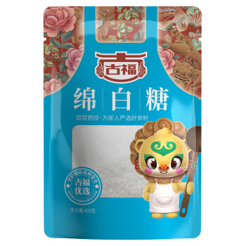 古福精品綿白糖400g