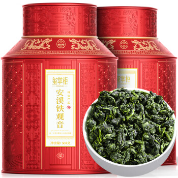 玺掌柜 乌龙茶叶特级安溪铁观音清香504g茶叶礼盒送礼 新茶源头直发