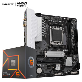 技嘉 AMD 銳龍 R5 7500F CPU +技嘉 B650M GAMING WIFI 主板 板U套裝