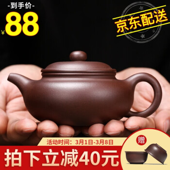 徐保國(guó) 紫泥仿古壺 200ml